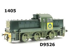 Heljan 1405 Class 14 D9526  In Blue Circle Cement Livery – Factory Weathered