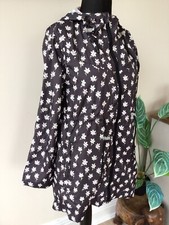 PARKA IN A POCKET BLACK DAISY