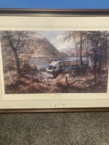 Eddie stobart lake - eddie, by