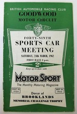 GOODWOOD 24 Mar 1962 49th