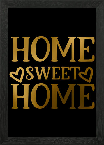 Home sweet framed wall - home,