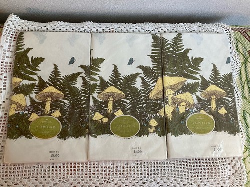 Vintage nos lot mushroom - vintage,