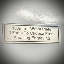 100mm - 35mm Engraving