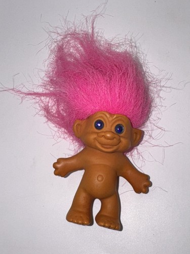Vintage troll doll keyring - troll,