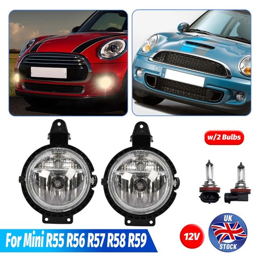 Pair front fog lights - lights, bulb