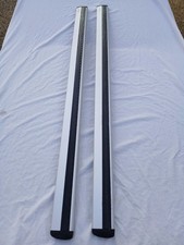 Thule WingBar 135cm Aluminium Roof Bars with  end caps (please read description)