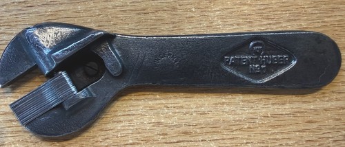 Vintage adjustable spanner ww2 - adjustable,