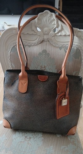 Vintage brics cow leather - cow,