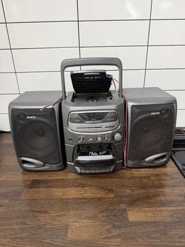 Vintage sanyo cwm 300 stereo - sanyo, cwm-300