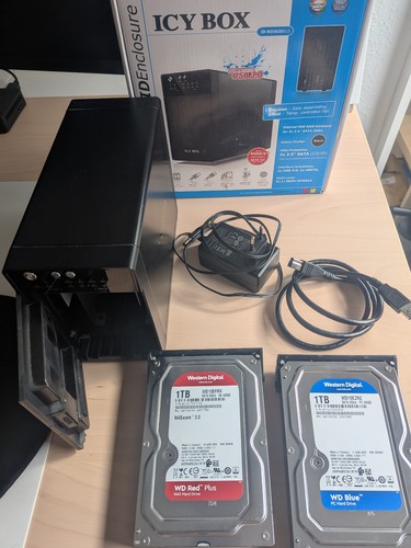 Icy box rd3620su3 - box, 1+1tb