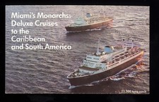 LS4401 - Monarch Cruise Line Liners - Monarch Sun & Monarch Star - postcard
