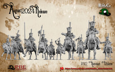 x10 1812 Russian Uhlans - 28mm