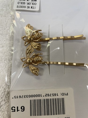Modcloth bee bobby pins new - bee,