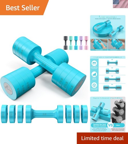 Compact adjustable dumbbells - compact,