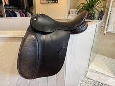 16.5’’ Antill English Leather Havana Brown GP Saddle M/W 8.5 inch D to D 