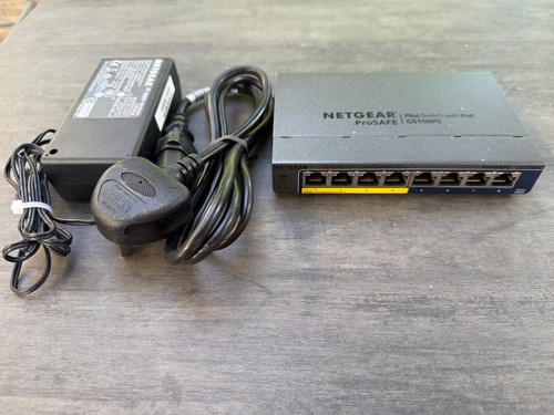 Netgear gs108pe port gigabit - netgear,