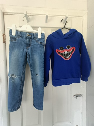Huggy wuggy hoodie poppy - huggy,