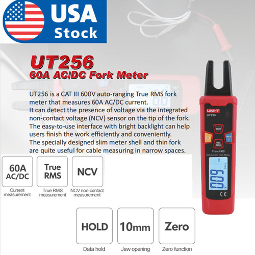 Uni 60a digital fork meter - 60a,