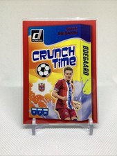 Martin Odegaard #9 Crunch Time Donruss Soccer Red Parallel 2024