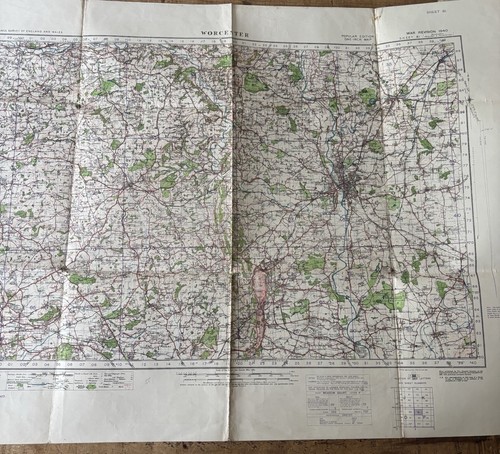 War revision ordnance survey - war,