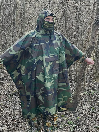 Waterproof poncho raincoat - waterproof, poncho-raincoat