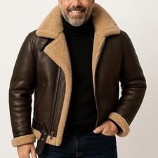 Men Aviator RAF B3 Brown