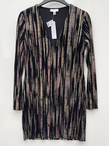 Topshop black velvet - black, glitter