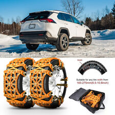 6pcs Tire Snow Chains Ice Mud