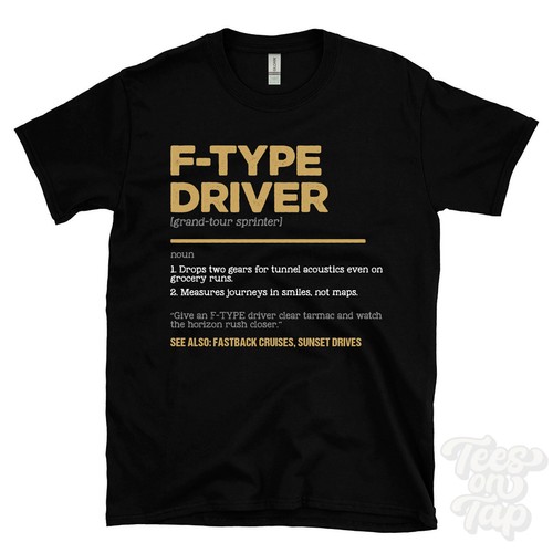 Type driver shirt funny - t-shirt,