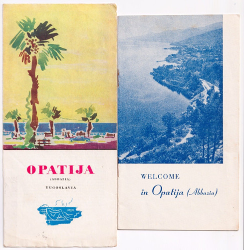 Vintage opatija yugoslavia - vintage,