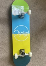 Osprey Complete 31" x 8" Double Kick Skateboard Concave Deck - Blocks