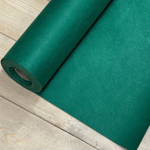 Dark green felt baize - green, fabric