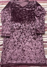 Jersey Velvet Suit 2 Piece