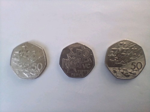 Day fifty pence and - day,