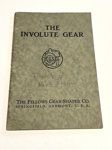 The involute gear - the, book