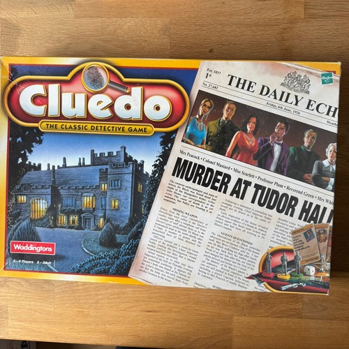 Vintage cluedo board game - vintage,