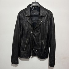 ALLSAINTS Leather Jacket Large