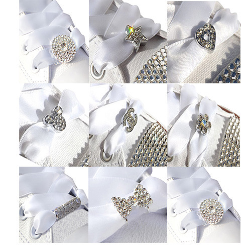 Crystal rhinestone shoe - crystal,