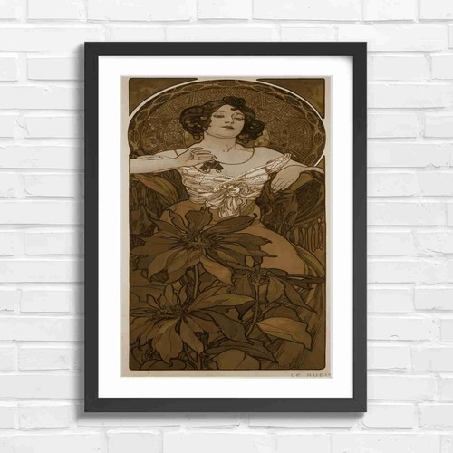 Art nouveau ruby - ruby, girl