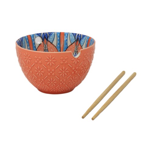 Bowl orange mediterranean - bowl,