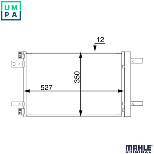Condenser air conditioning - condenser, ac