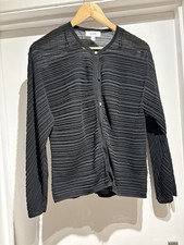 Cos black Cotton Cardigan Size