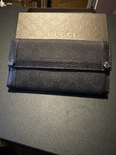 Gucci Charmy GG Brown Denim