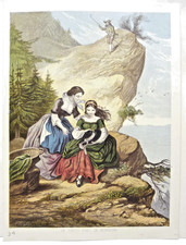 2 medium-sized antique Baxter