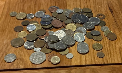 World coins bulk 400 - coins, 400+g