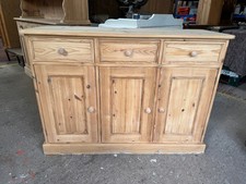 3 door/drawer antique pine