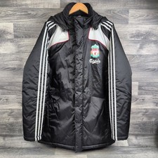 Adidas Liverpool FC 2008 Padded Managers Sideline Bench Coat Jacket UK XL 42/44