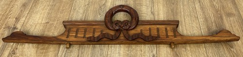 Pediment antique french oak - antique,