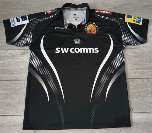 Exeter chiefs rugby home shirt - exeter,