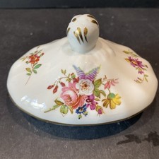 Vintage Hammersley Spode Howard Spray  Lid Only For Large Tea Pot Hand Painted